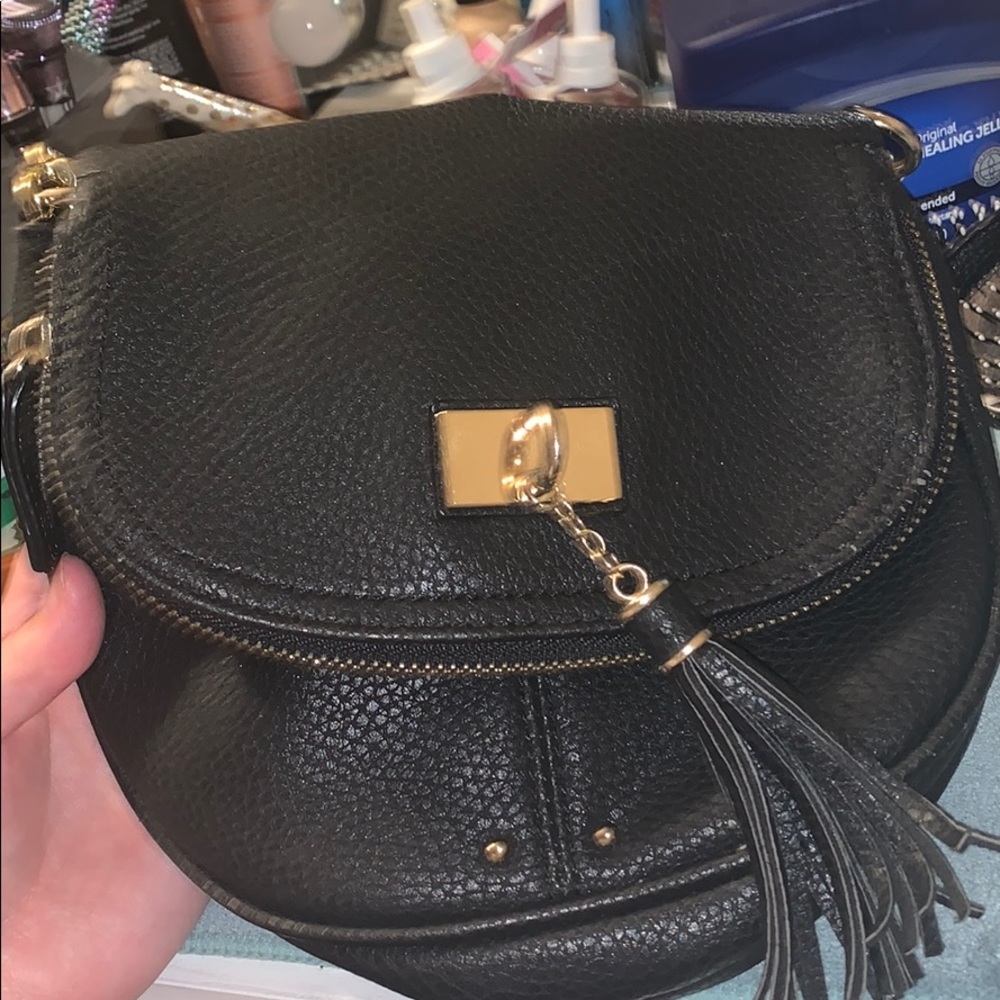Black Crossbody Bag - Charming Charlie